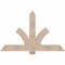 Ekena Millwork Redmond Smooth Timber Gable Bracket, Douglas Fir, 60"W x 38"H x 5 1/2"D x 5 1/2"F, 15/12 Pitch GBW060X38X0606RED00SDF - alternate 1